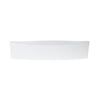 GE Part# WH46X10291 Riser Panel Assembly (OEM) Front/White