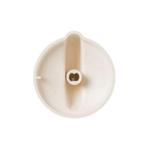 GE Part# WB03T10234 Burner Control Knob (OEM) Bisque