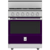 Hestan KRD304LPPP 30 Inch Duel Fuel 4 Burner Range -LP-Purple