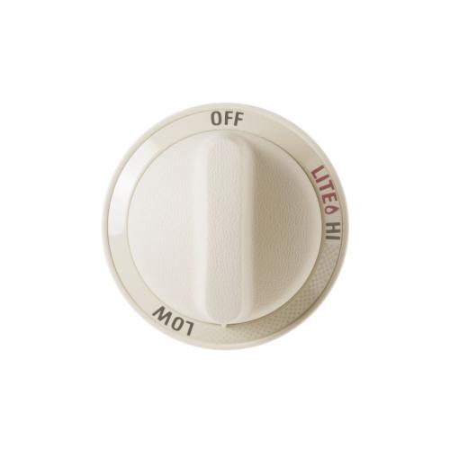 GE Part# WB3K5265 Infinite Knob (OEM) Almond