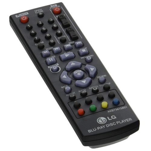 LG Electronics Part# AKB73615801 Remote Control (OEM)