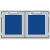 Hestan AGLP36BU Double Sealed Pantry Storage Doors, Marquise, 36-Inch - Blue Parts