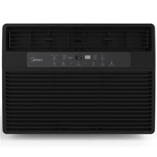 Midea MAW10S1DWBL 10,000 BTU Smart Window Air Conditioner - Black
