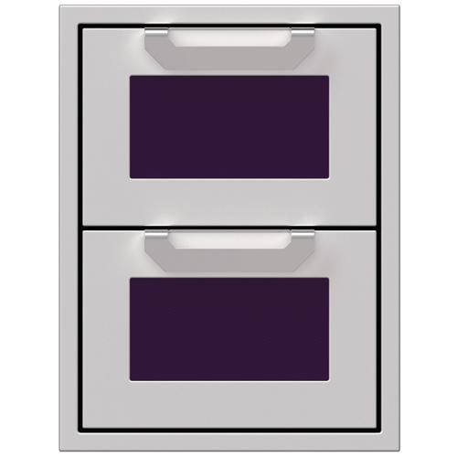Hestan AGDR16PP Assembly, Double Drawers, Marquise, 16-Inch -Purple