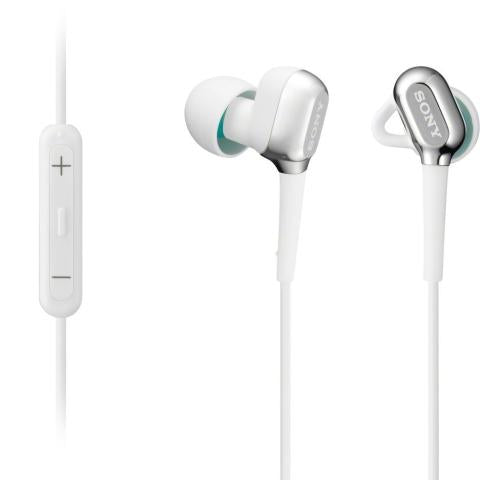 Sony XBAC10IP/WHI Stereo Headphones