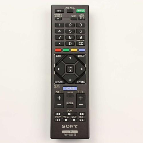 Sony Remote Control (Rm-Yd093) - 1-492-066-21