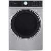 Midea MLE52S7AGS 8.0 Cu. Ft. Stackable Front Load Electric Dryer, Metallic Grey