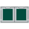 Hestan AGLP36GR Double Sealed Pantry Storage Doors, Marquise, 36-Inch - Gree Parts