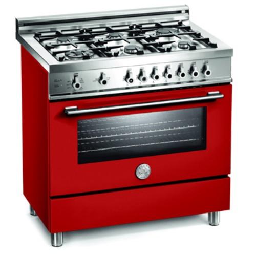 Bertazzoni X366GGVRO Professional Series 36 Inch Pro-Style Gas Range with 6 Sealed Burners