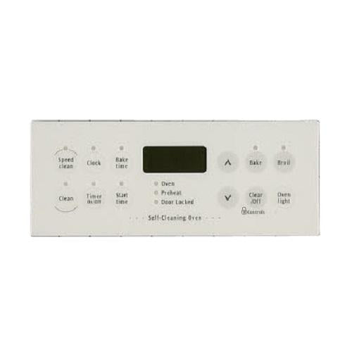 Electrolux Range Oven Control Overlay (White) - 316419304
