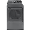 Midea MLE45N3BMG 7.5 Cu. Ft. Top Load Matching Electric Dryer, Metallic Grey
