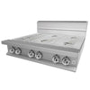 Hestan HSB366LP 36 Inch Sealed Burner, Single Flow - 6 Burner - Liquid Propane