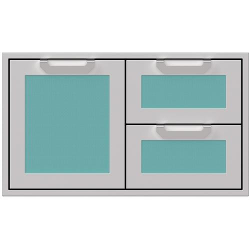 Hestan AGSDR36TQ Double Drawer And Storage Door Combination, Marquise, 36-Inc