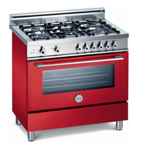 Bertazzoni X365GGVRO Professional Series 36 Inch Pro-Style Gas Range with 5 Sealed Burners