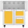 Hestan GCR30YW Double Drawer And Door Cart, 30-Inch - Yellow Parts