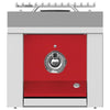 Hestan AEB121NGRD 12 Inch Built-In Single Side Burner with 20,000 BTU - Red