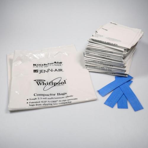 Jenn-Air JQTC507W0 Trash Compactor Bags (60 Pack) Genuine OEM