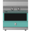 Hestan KRI36BKTQ Range, Induction, 36 - Black - Turquoise Parts
