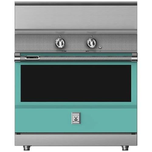 Hestan KRI36BKTQ Range, Induction, 36 - Black - Turquoise