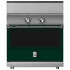 Hestan KRI36BKGR Range, Induction, 36 - Black - Green Parts