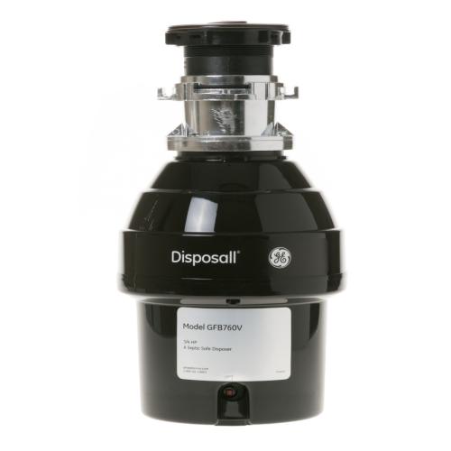 GE  Part# GFB760V Batch Feed Waste Disposer (OEM) 3/4HP 3100-RPM
