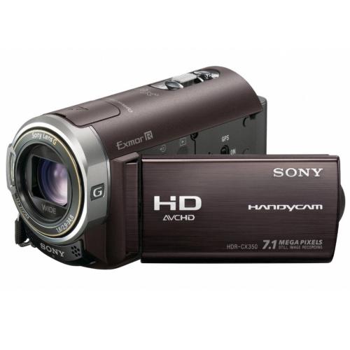 Sony HDRCX350V High Definition Flash Memory HandycamÂ® Camcorder; Bronze