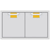 Hestan AEAD36YW Double Access Doors, 36-Inch - Yellow Parts