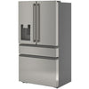 Midea OVERSKADLIG IKEA Series French Door Refrigerator - Stainless Steel