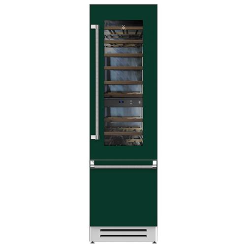 Hestan KRWR24GR Refrigerator With Wine, Right Hinged, 24-Inch - Green