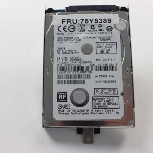 Lenovo Part# 75Y5389 Driveh Tray-gemousea C320 Hgst (OEM)