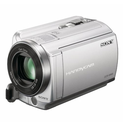 Sony DCRSR68 Hard Disk Drive HandycamÂ® Camcorder; Silver