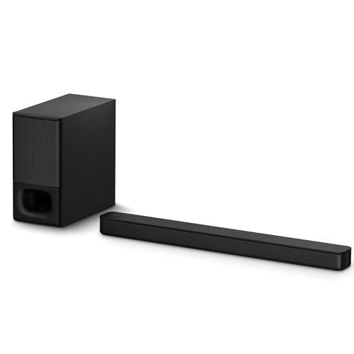 Sony HTS350 2.1ch Soundbar with powerful wireless subwoofer and BLUETOOTHÂ® technology | HT-S350 & HT-SD35