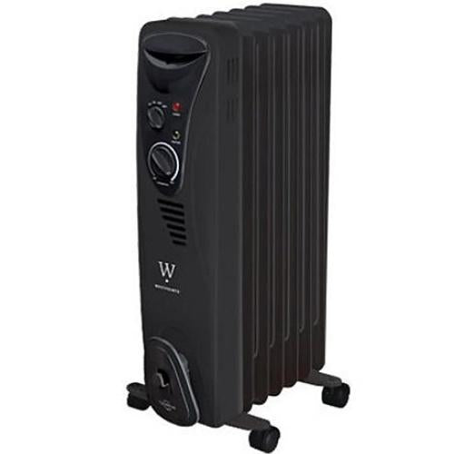Midea HO0279B Pelonis Oil-Filled Convection Radiator Heater, Black