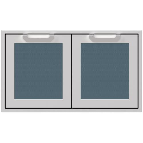 Hestan AGSD36GG Double Storage Doors, Marquise, 36-Inch , Dark Gray
