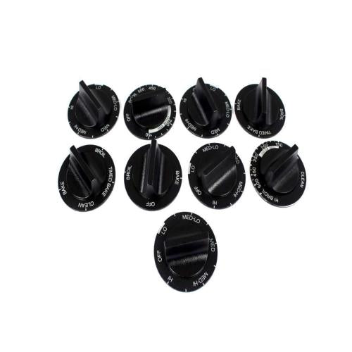 Whirlpool Part# 814362 Knob Kit (OEM) Set of 9