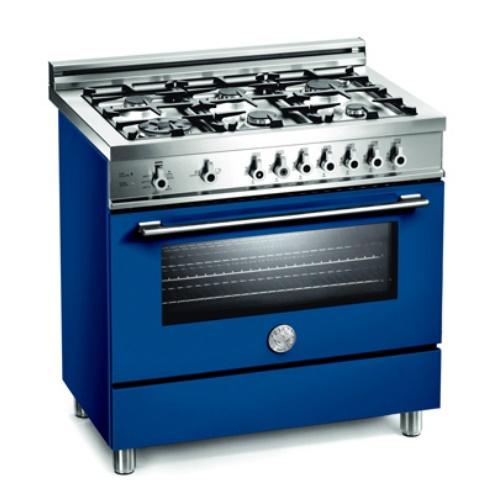 Bertazzoni X366GGVBL Professional Series 36 Inch Pro-Style Gas Range with 6 Sealed Burners