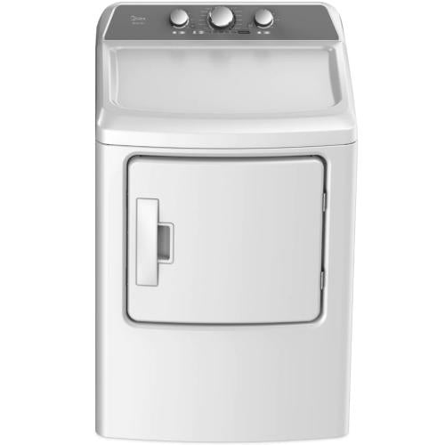Midea MLE43A3AWW 6.7 Cu. Ft. Front Control Vented Electric Dryer