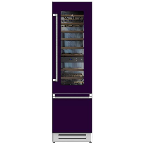 Hestan KRWL24PP Refrigerator With Wine, Left Hinged, 24-Inch - Purple
