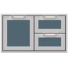 Hestan AGSDR36GG Double Drawer And Storage Door Combination, Marquise, 36-Inc Parts