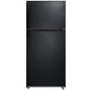 Midea MSTF18BKR Seasons 18 Cu. Ft. Top Mount Refrigerator - Black