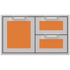 Hestan AGSDR42OR Double Drawer And Storage Door Combination, Marquise, 42-Inc Parts