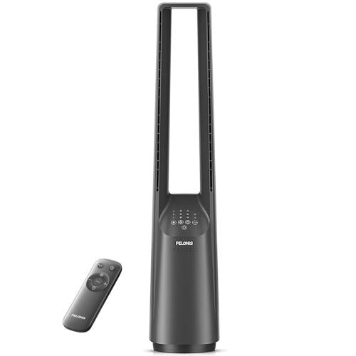 Midea PSFD42W6ALG Pelonis 41-Inch Bladeless Tower Fan - Silver/Gray