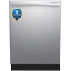 Midea MDT24H14ASTC 24-Inch Top Control Built-In Dishwasher with Stainless Tub