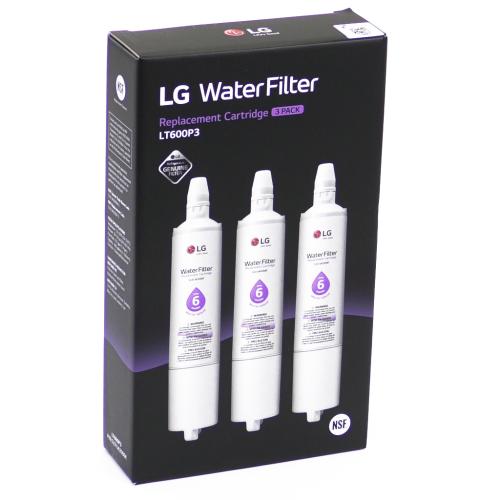 LG Part# 5231JA2006K Water Filter (3 Pack) - Genuine OEM