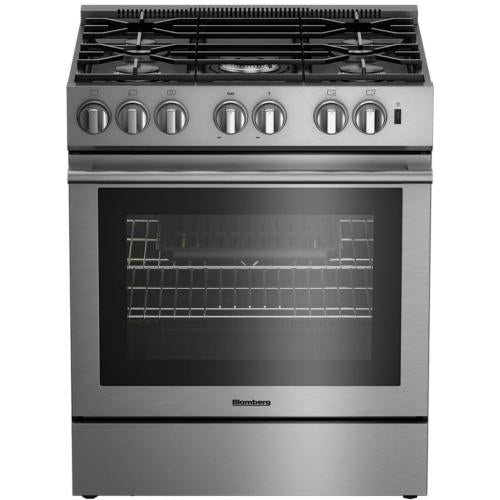 Blomberg 7732187947 Bdf30522Ss 30-Inch Dual Fuel Slide-In Range