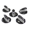 Whirlpool Part# W10920307 Surface Burner Knob Set (OEM)