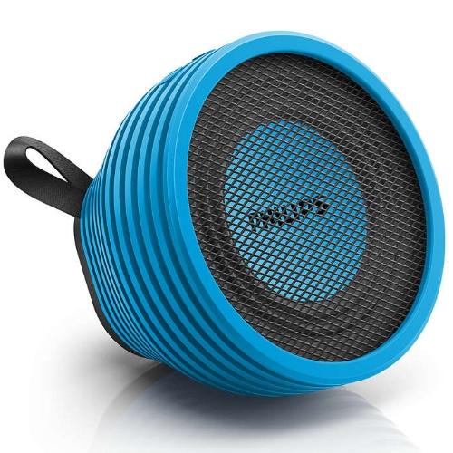 Philips SB2000A/37 Wireless Portable Speaker Gyro Sensor Blue