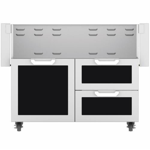 Hestan GCR42BK Double Drawer And Door Cart, 42-Inch - Black