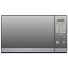 Midea EG034AL7X1 Oster 1.3 Cu. Ft. Microwave Oven with Stainless Steel Finish