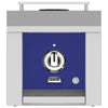 Hestan AGB121LPBU 12 Inch Side Burner with 20,000 BTU for Built-In Grills - Blue